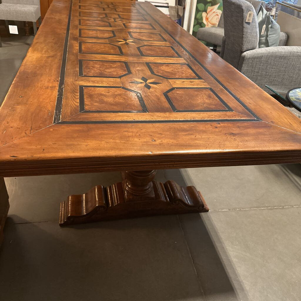 French Dining Table Circa 20th Century - 129X45X30H