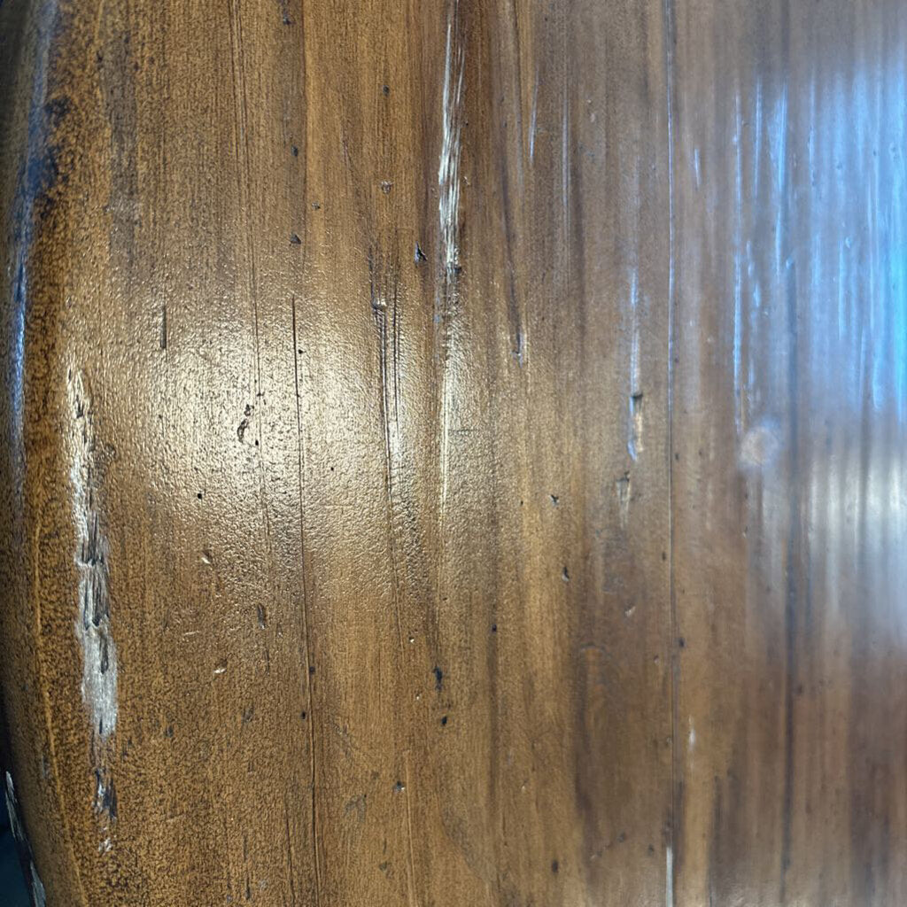 Santa Fe Saavy Round Solid Wood Dining Table - 48X30H