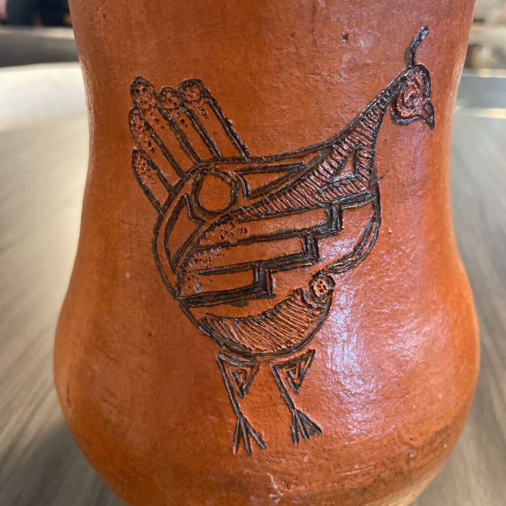 Faye B. Tso Signed Navajo Pottery - 4.5X10H
