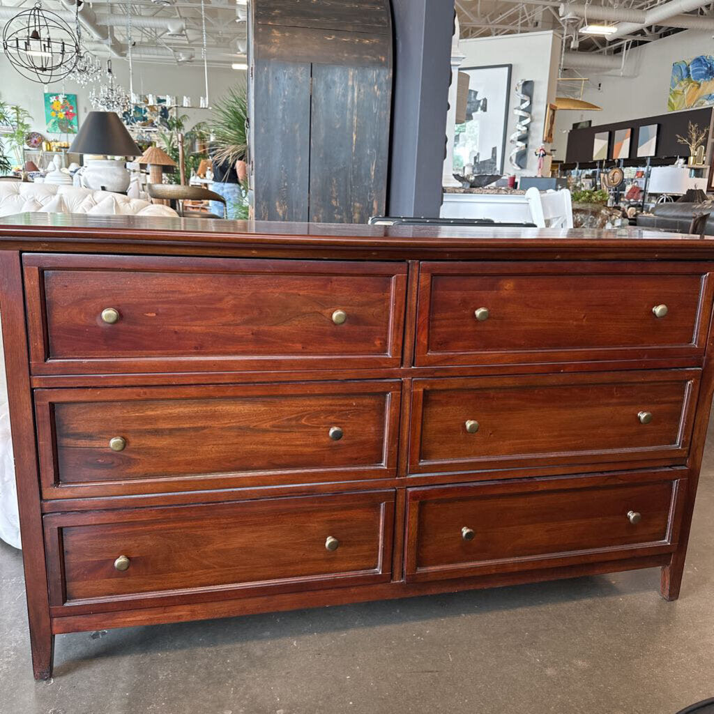 Legacy Traditions By Millenia 6 Drawer Dresser- 62X18.5X35.5H