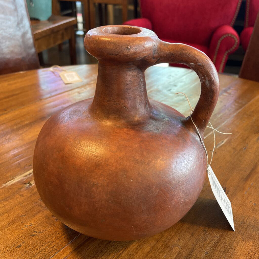 Moon Collection Distressed Jug W/ Handle - 9X10