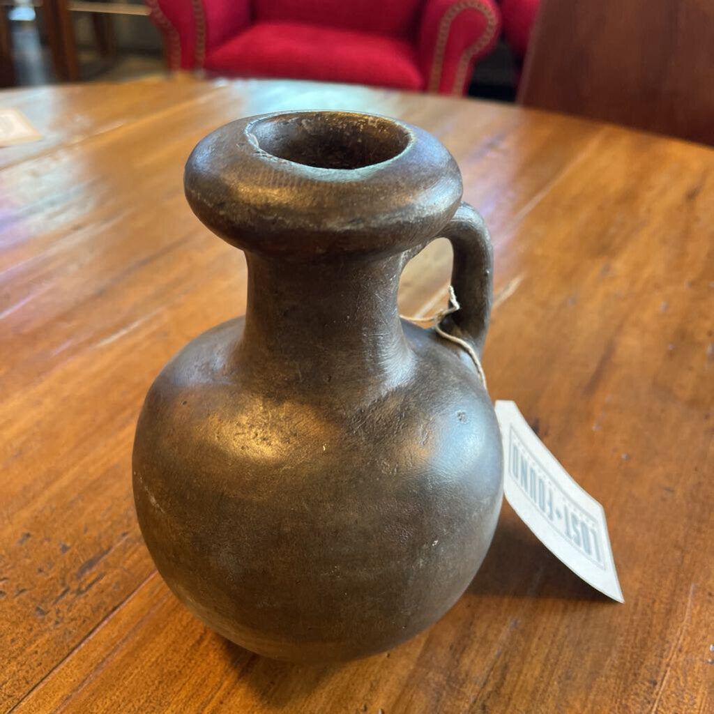 Moon Collection Distressed Jug W/ Handle - 5.5X7.5