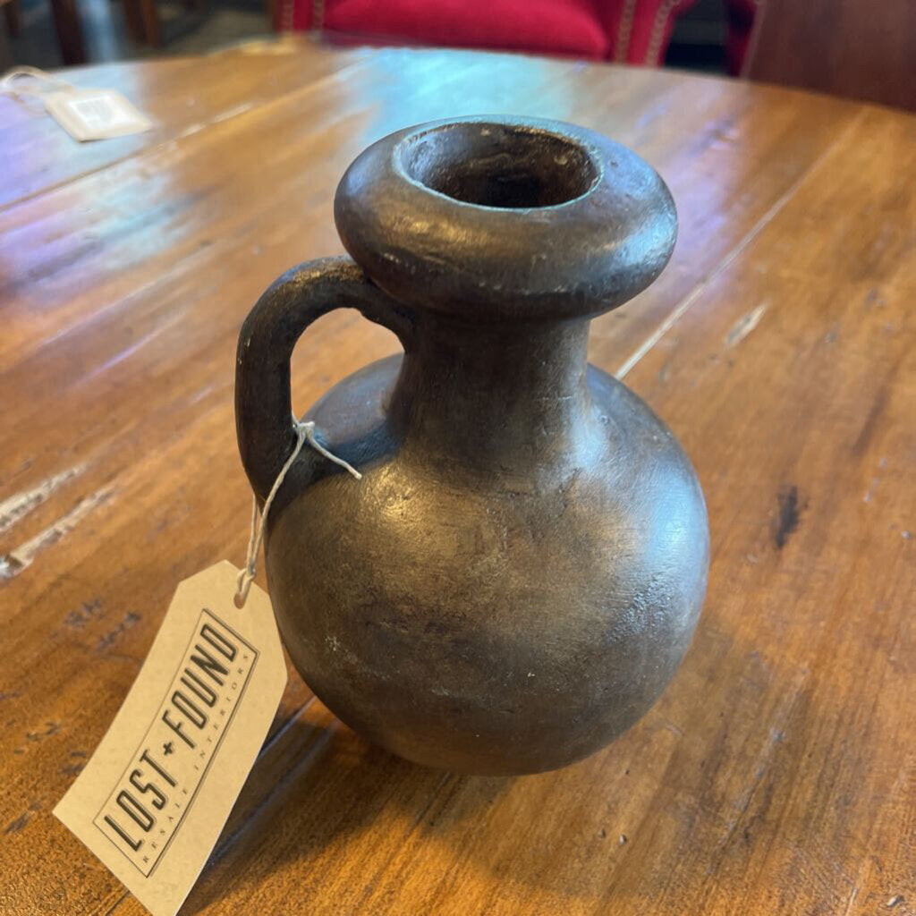 Moon Collection Distressed Jug W/ Handle - 5.5X7.5