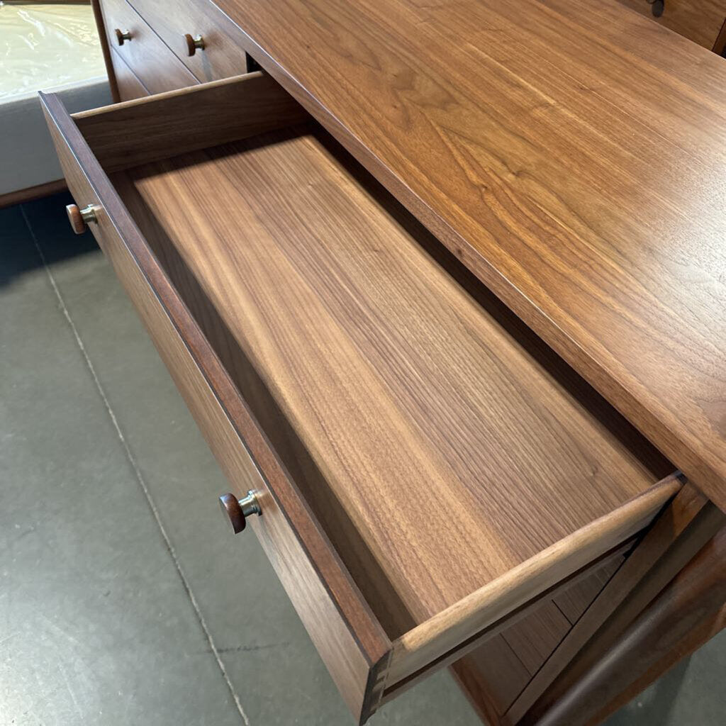Stickley Bedroom Walnut Grove Dresser- 67X22X38H
