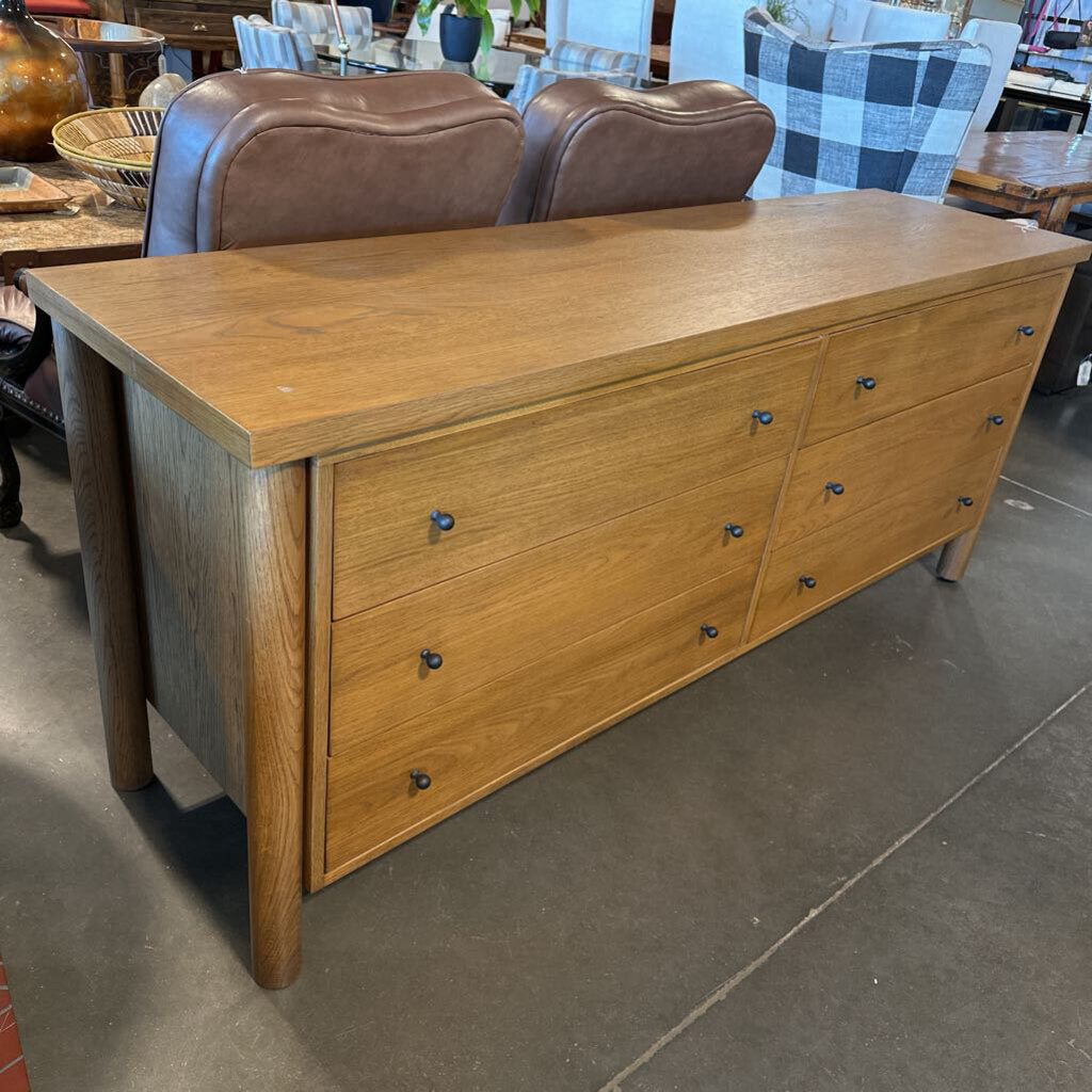 Four Hands Roark 6 Drawer Dresser-75X20X31.5H