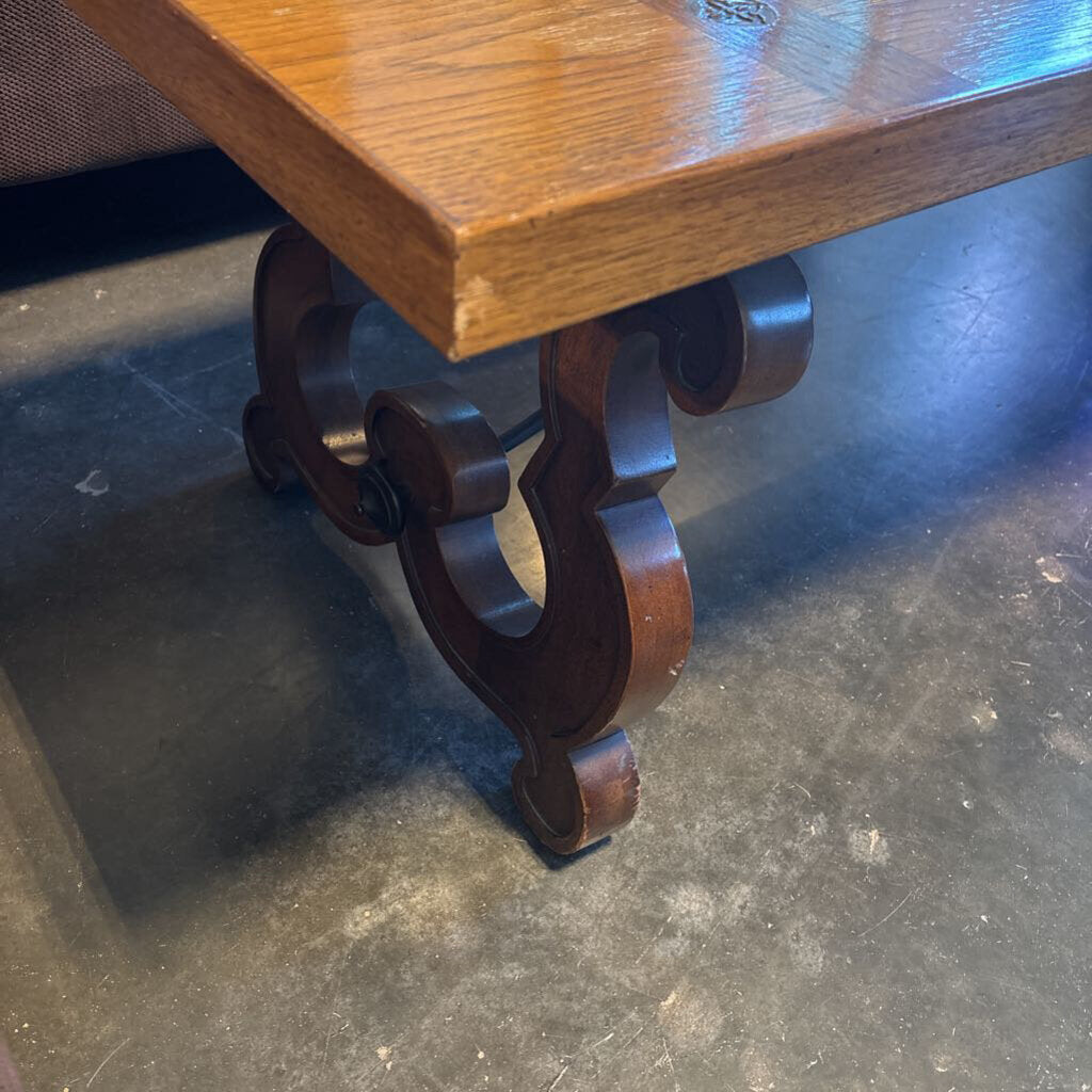 Vintage Esperanto Drexel Wood Coffee Table- 60X20X18H-