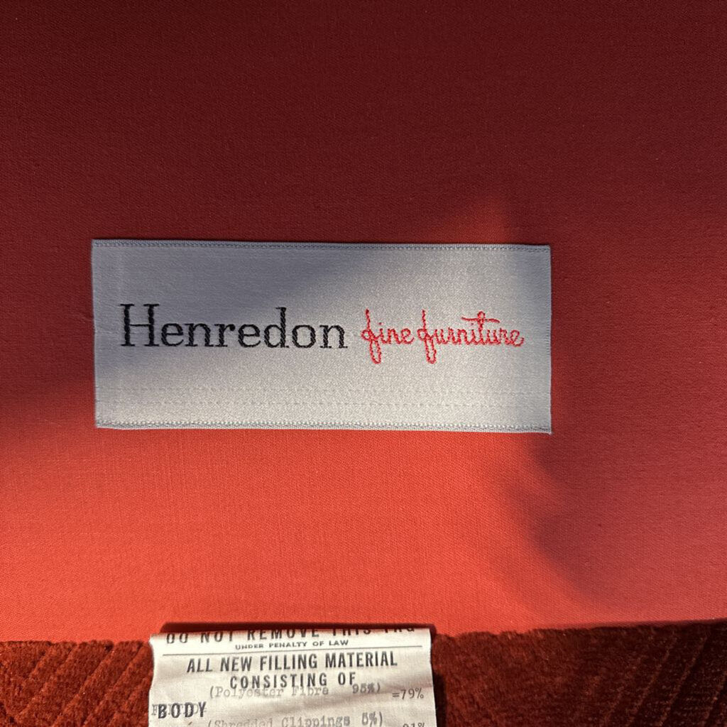 Henredon Vintage Sienna Upholstered Settee- 52X27X35.5