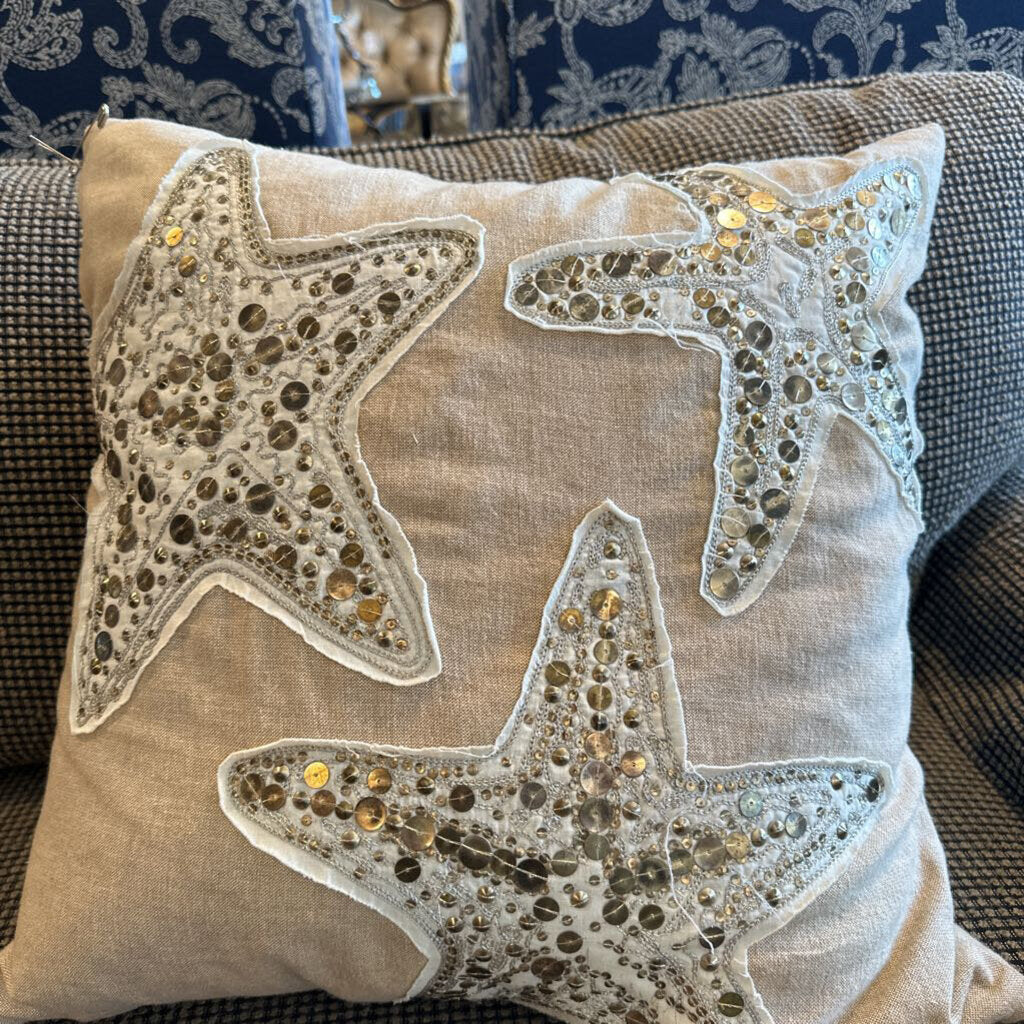 Starfish Down Pillow-