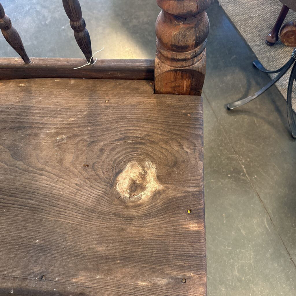 Rustic Wood Bench- 41X18X38.5H -AS IS