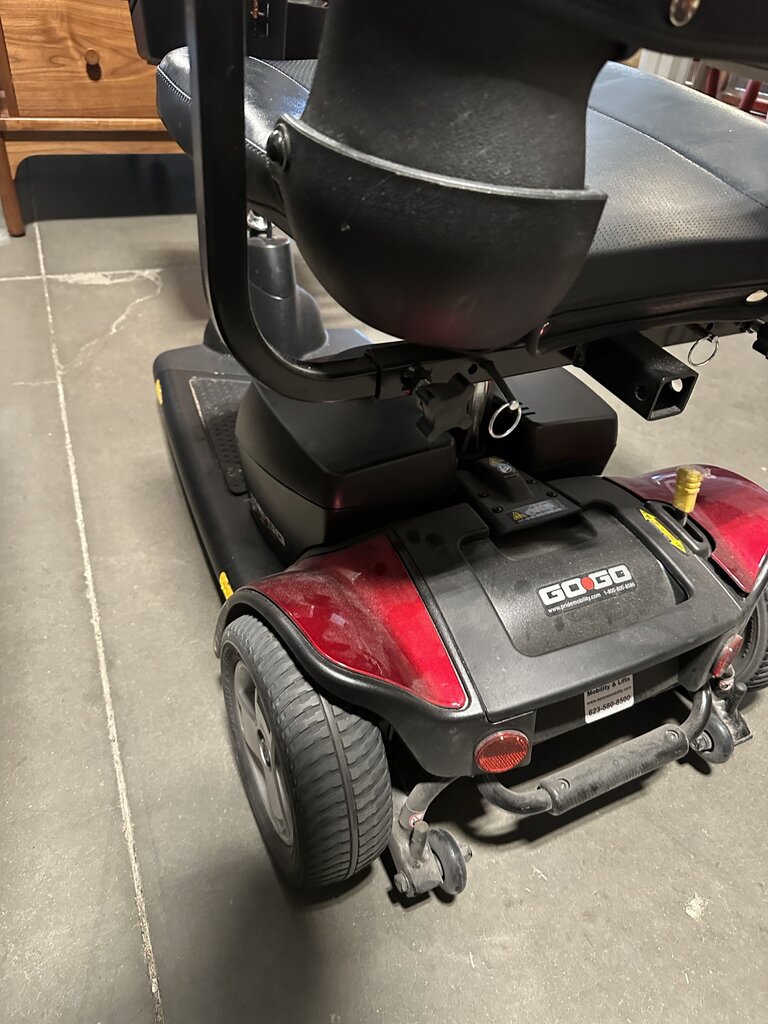 Pride Go-Go Elite Traveller Plus Mobility Scooter 3 Wheel