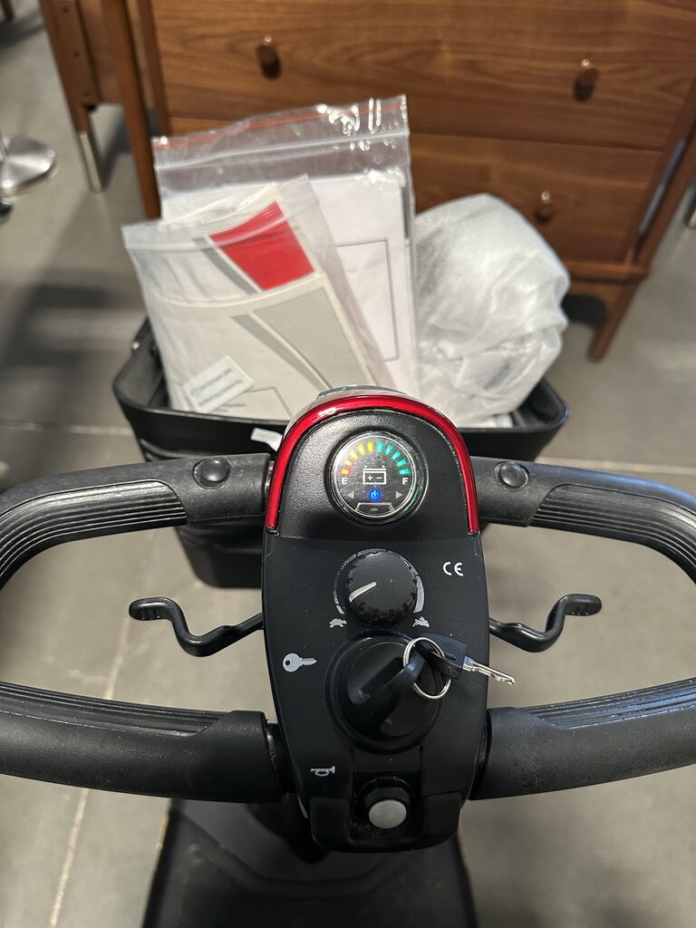 Pride Go-Go Elite Traveller Plus Mobility Scooter 3 Wheel