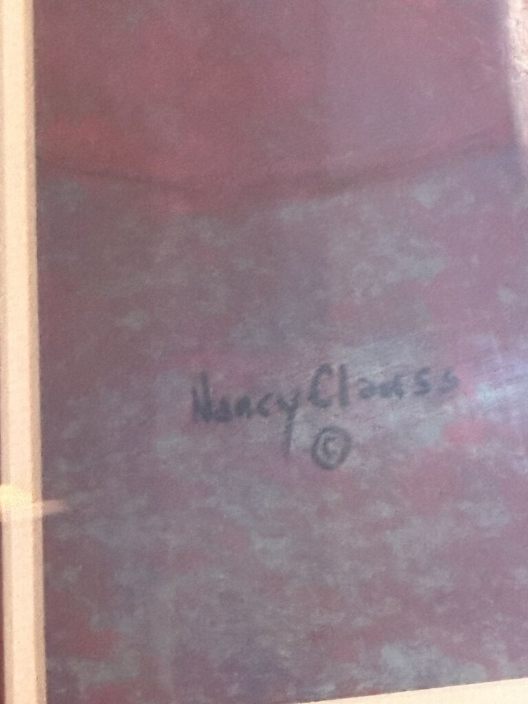 Southwest Pottery Framed Art By Nancy Clauss- 41.5X34H