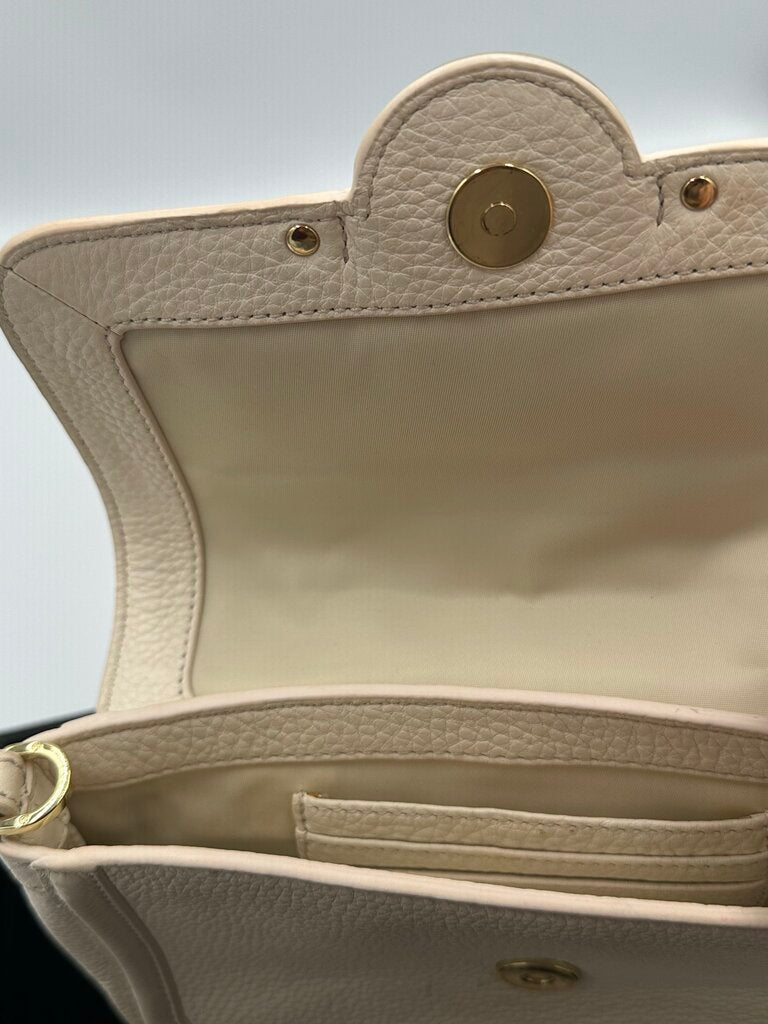 Tory Burch Amanda White Foldover Bag