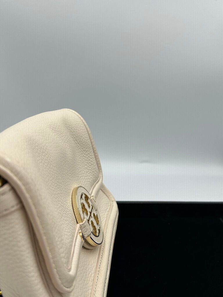 Tory Burch Amanda White Foldover Bag