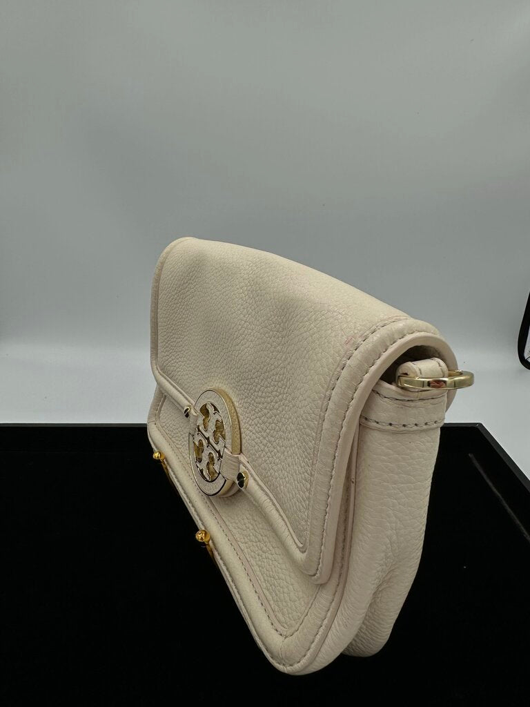 Tory Burch Amanda White Foldover Bag