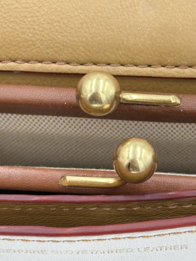 Coach 1941 Dinky with Tea Rose Applique