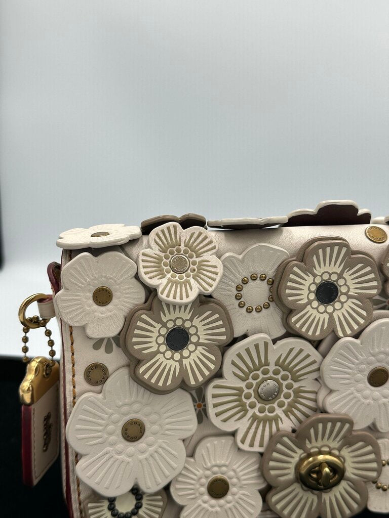 Coach 1941 Dinky with Tea Rose Applique