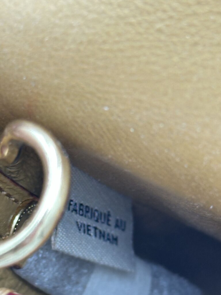 Coach 1941 Dinky with Tea Rose Applique