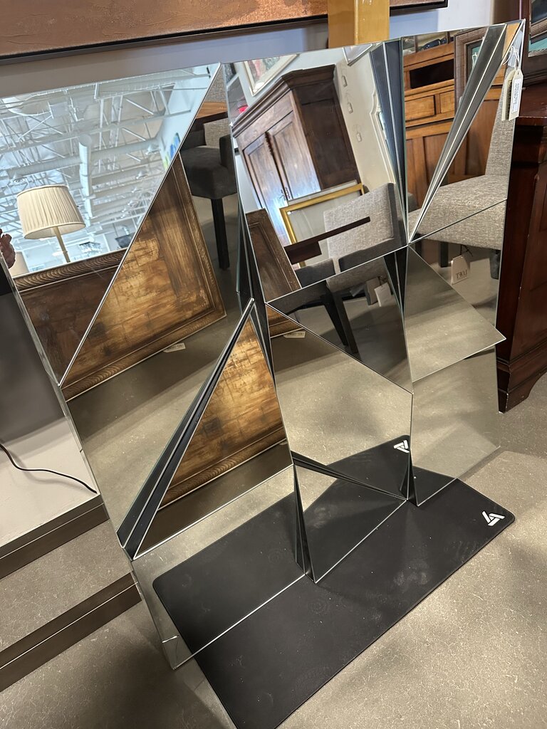 Williams Sonoma Prism Geo Mirror- 40X3X40H- AS IS