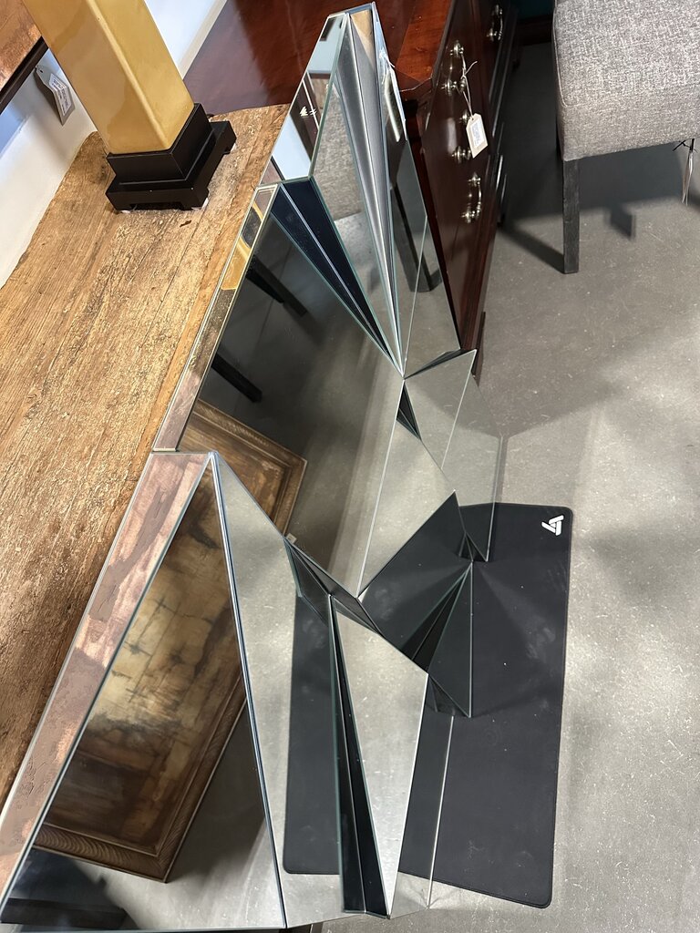 Williams Sonoma Prism Geo Mirror- 40X3X40H- AS IS