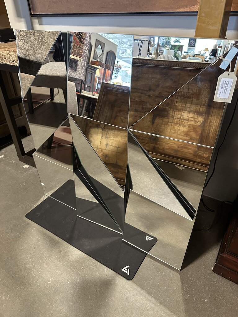 Williams Sonoma Prism Geo Mirror- 40X3X40H- AS IS
