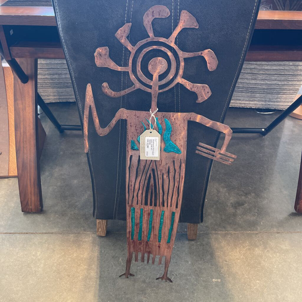 Southwest Petroglyph Larry Wall Art - 15X34H