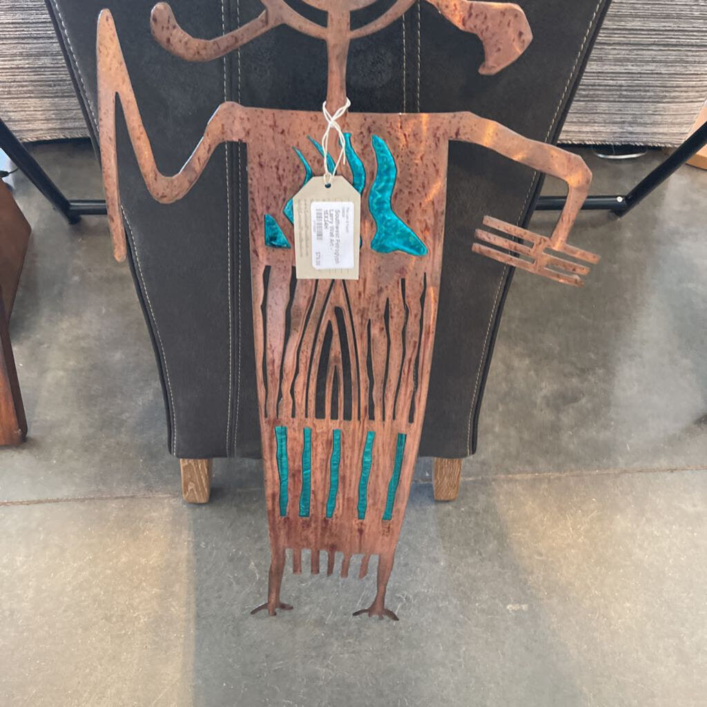 Southwest Petroglyph Larry Wall Art - 15X34H