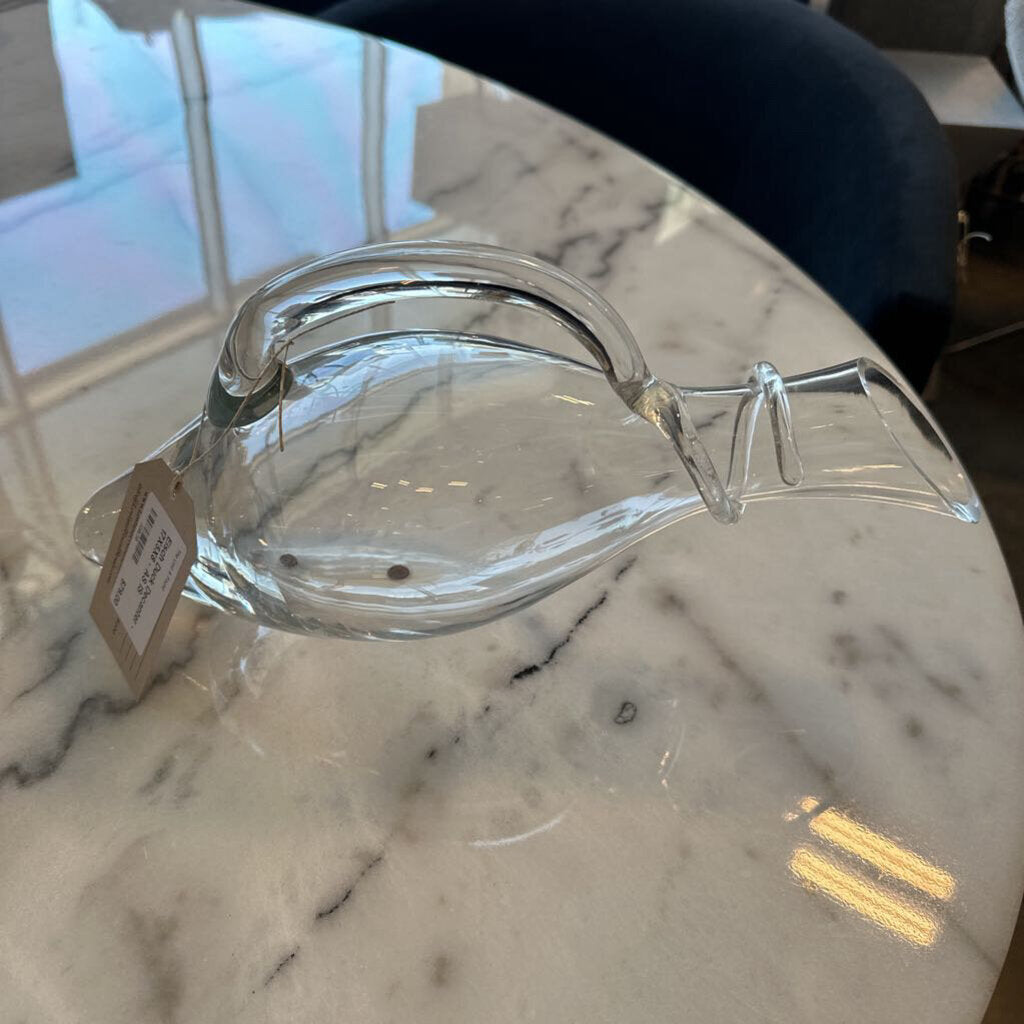 Eisch Duck Decanter - 17X5X8 - AS IS