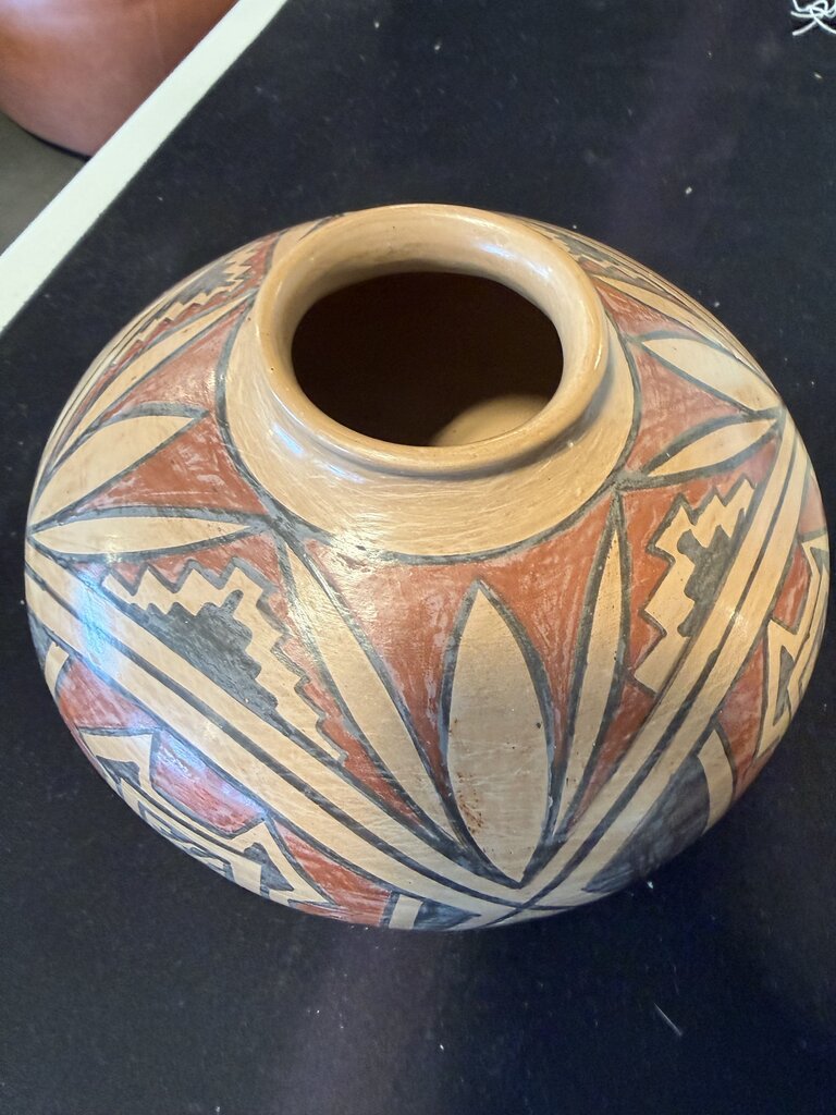Vintage Mata Ortiz Mexican Ceramic Vase- Signed-