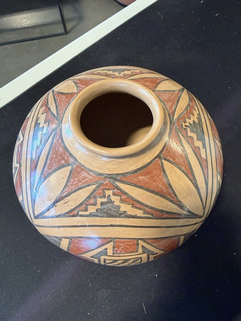 Vintage Mata Ortiz Mexican Ceramic Vase- Signed-