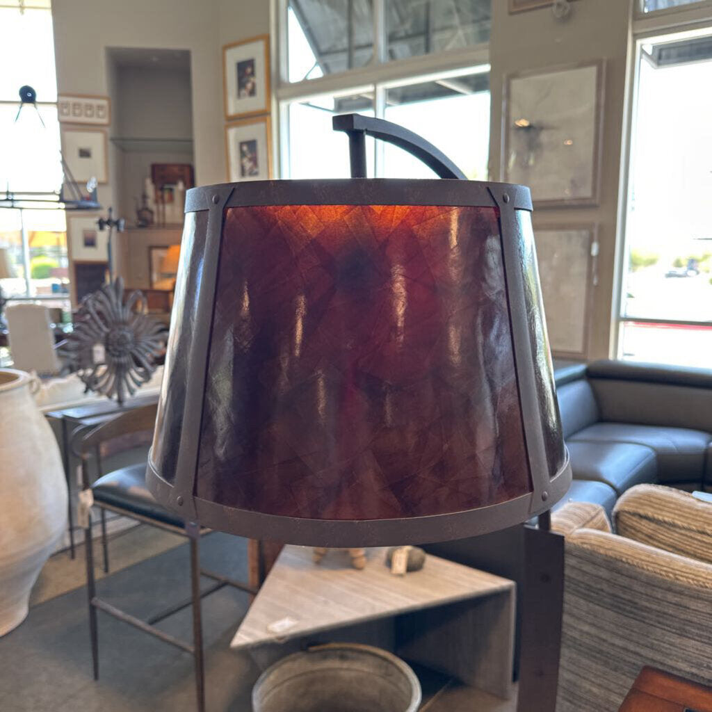 Pacific Coast Mica Arc Floor Lamp - 12X24X65