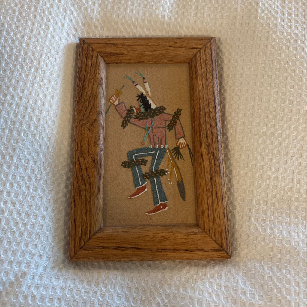 Original Sand Art By David Lee- 7.5X11.5H