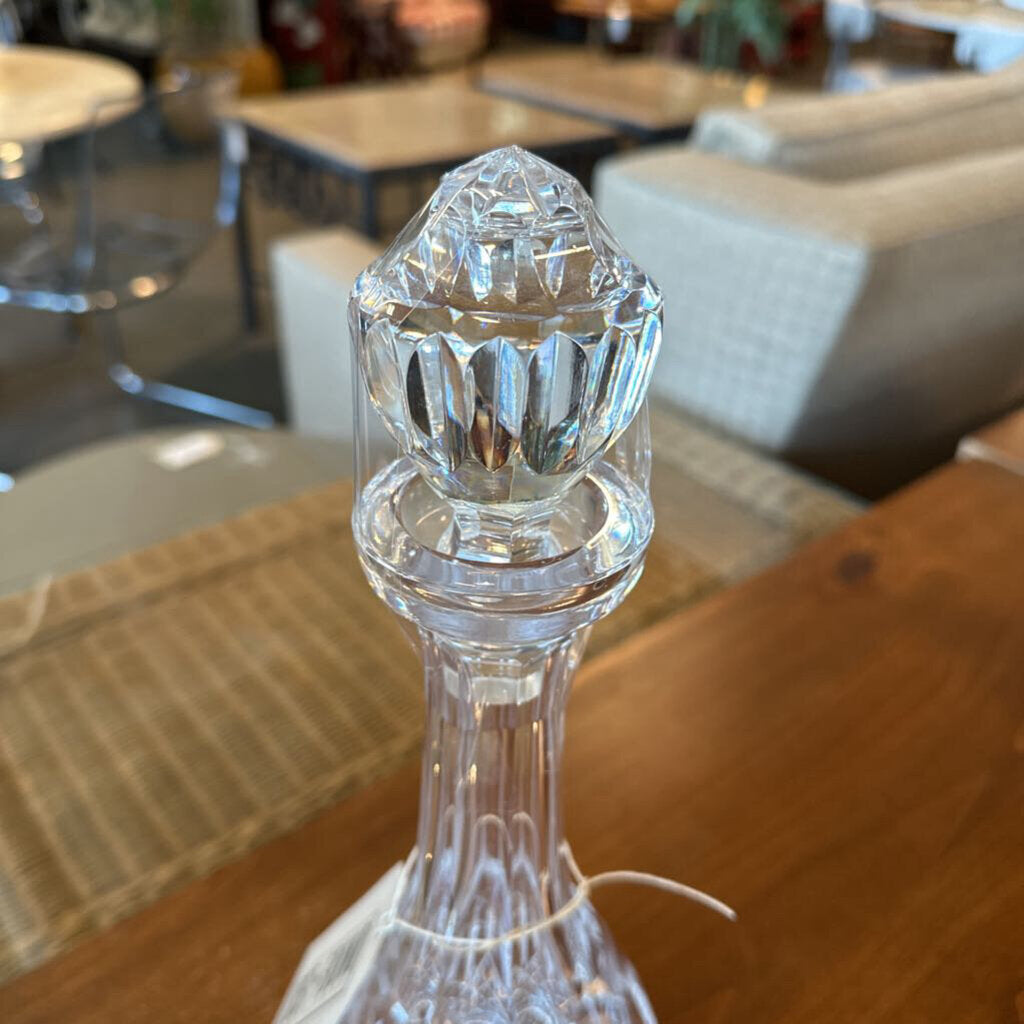 Vintage Crystal Decanter - 4X13.5H