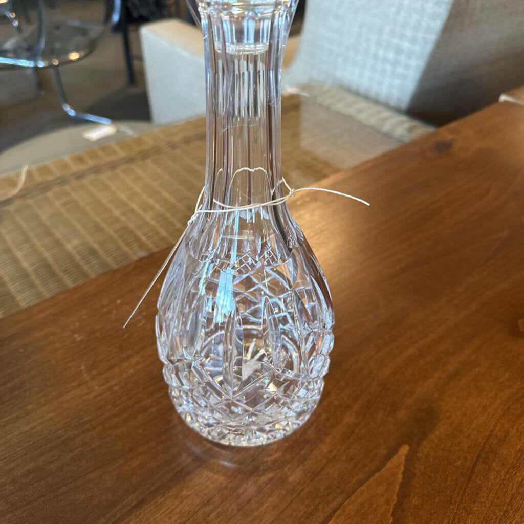 Vintage Crystal Decanter - 4X13.5H