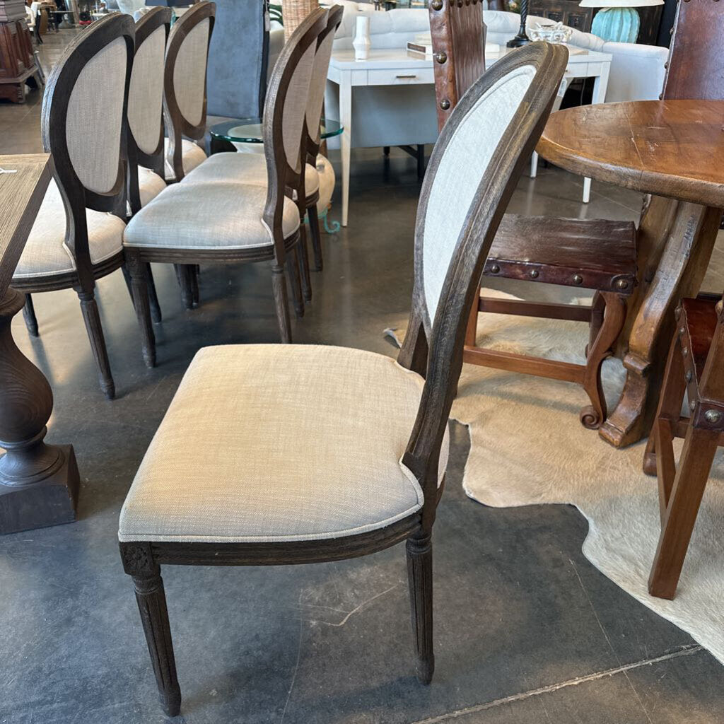 RH Philly Dining Chairs - Set of 6 - 19X23X41H