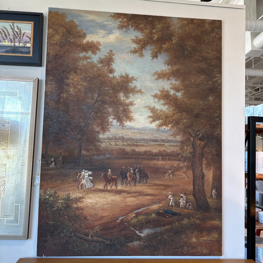 La Alameda de Mexico by Jose Maria Velasco - 60X1X81H