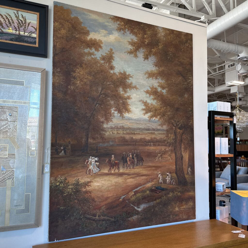 La Alameda de Mexico by Jose Maria Velasco - 60X1X81H