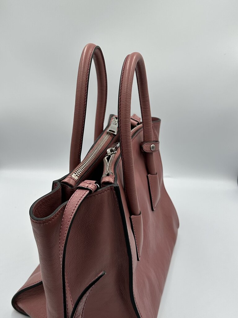Prada Pink Glace Calf Leather Crossbody Bag