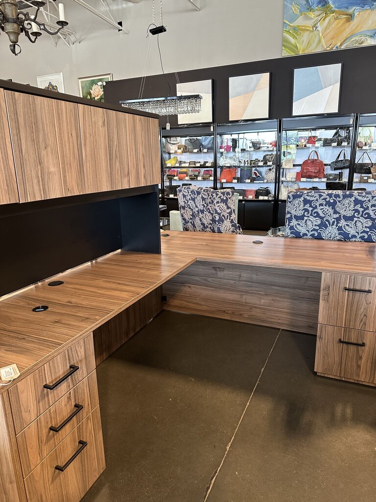 Maverick Corner L Desk W/ Hutch - 89X72X30X65H