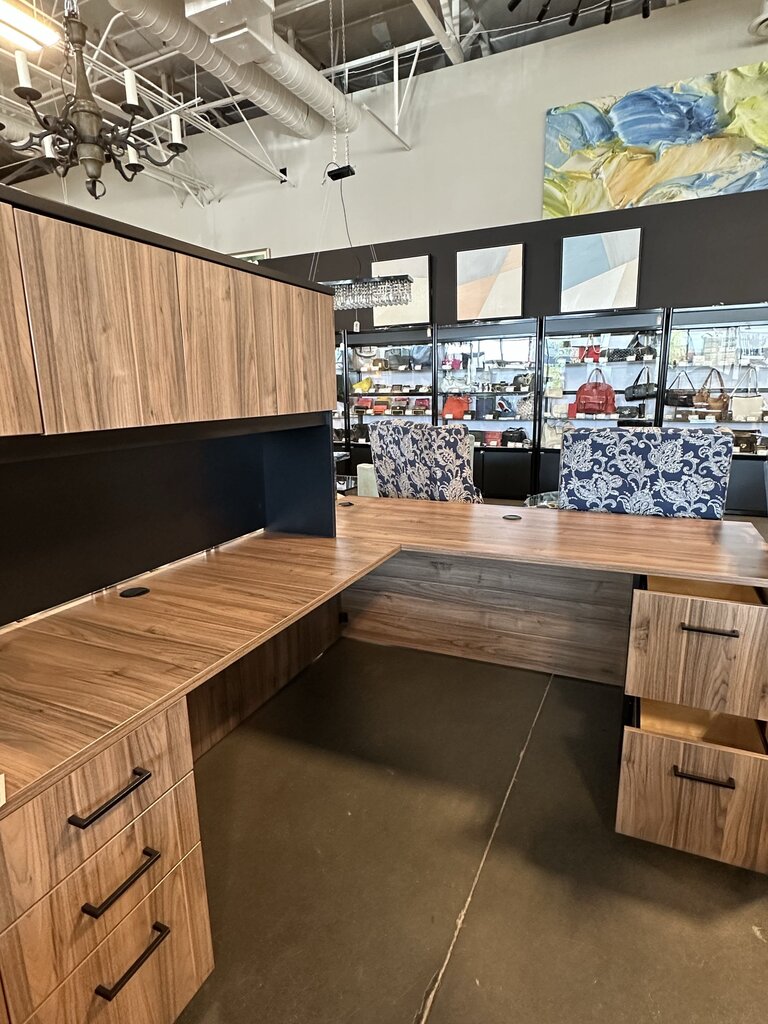 Maverick Corner L Desk W/ Hutch - 89X72X30X65H