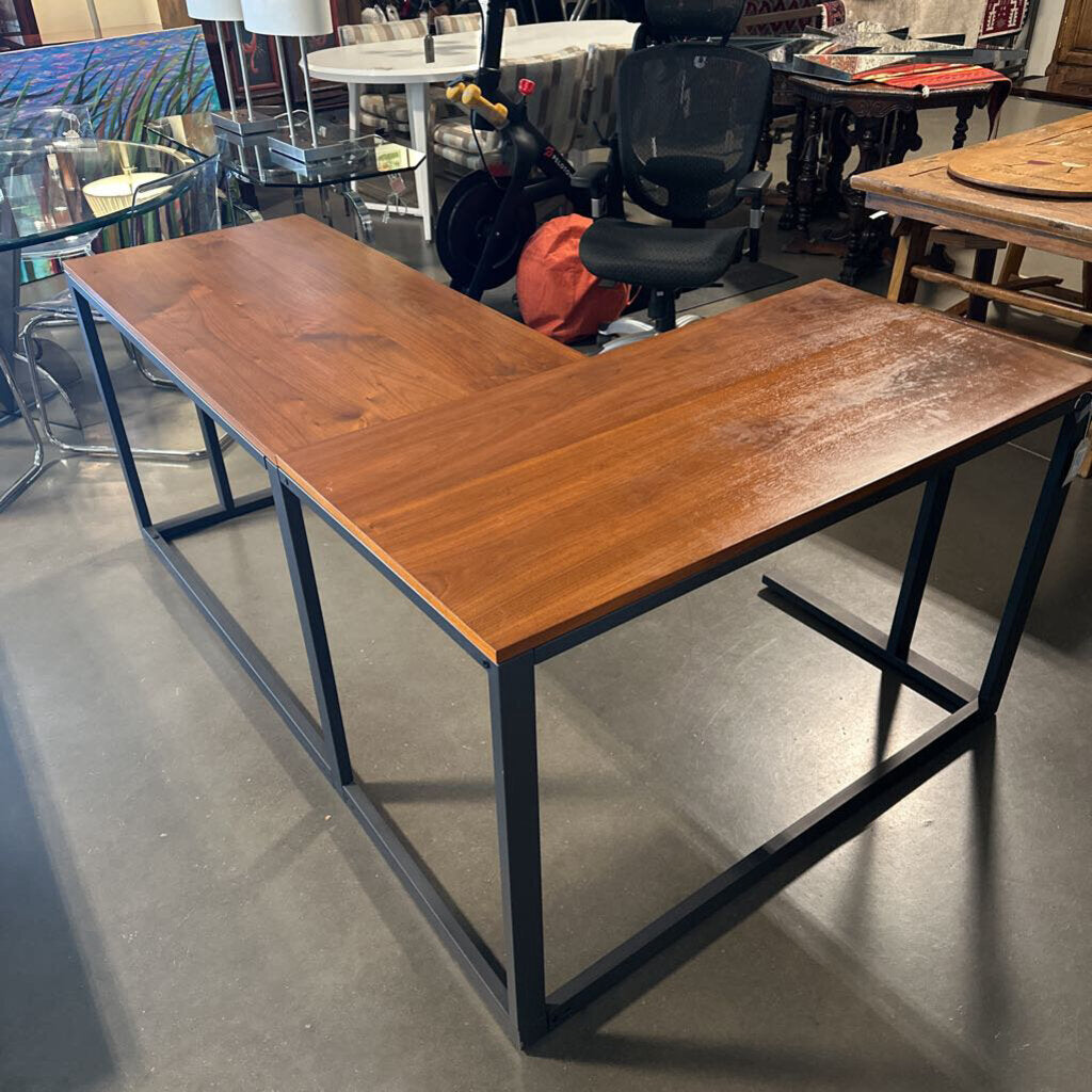 Crate & Barrel Pilsen Corner Desk- 72X48X30H