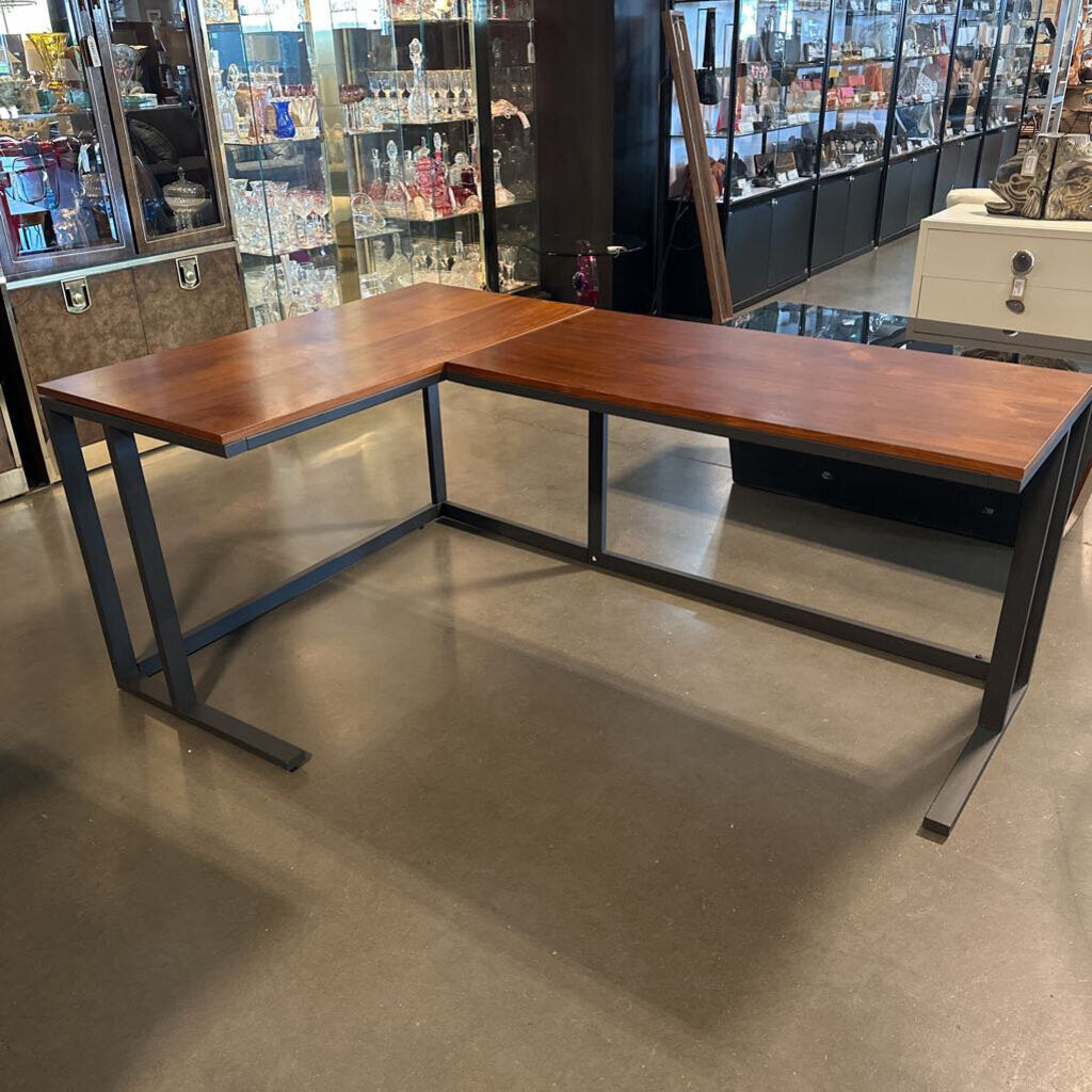 Crate & Barrel Pilsen Corner Desk- 72X48X30H