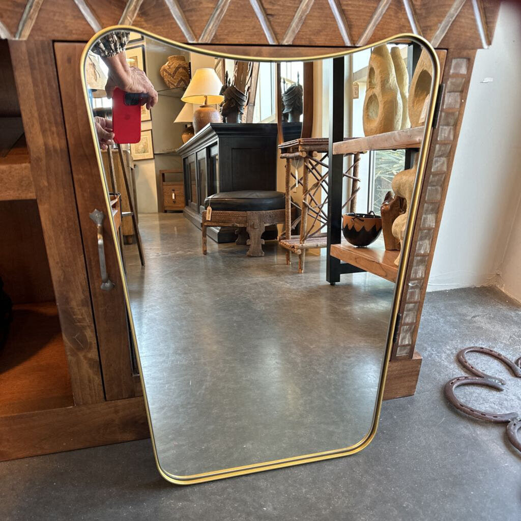 Renwil Gold Framed Rectangular Mirror- 19.5X28H