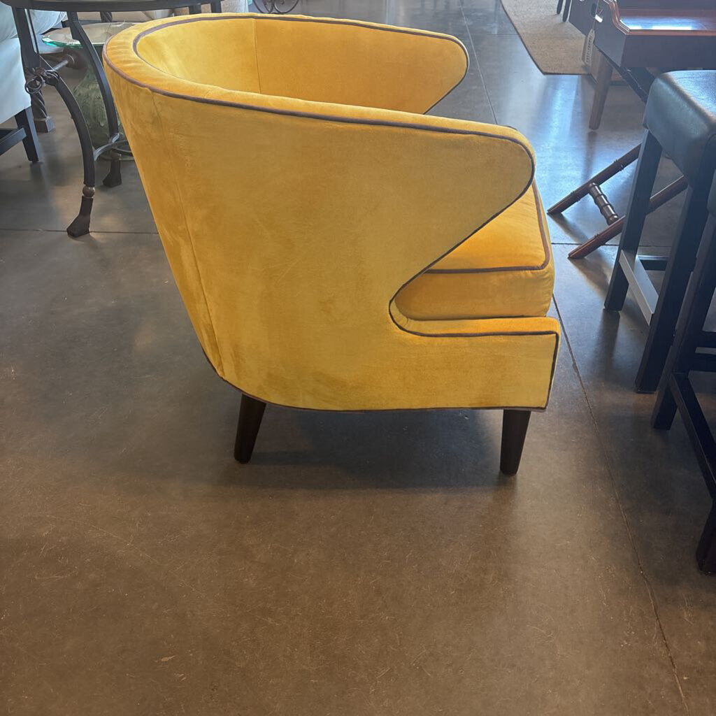 Mackenzie Childs Marquee Accent Chair- 28X29X30