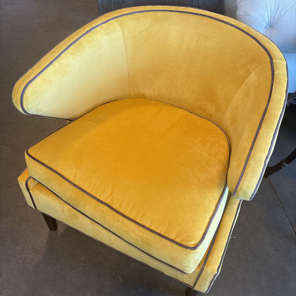Mackenzie Childs Marquee Accent Chair- 28X29X30