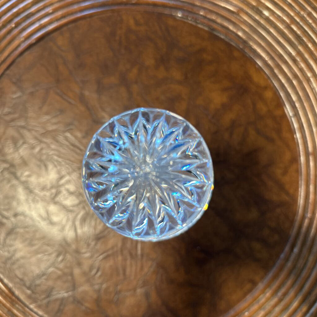 Waterford Etched Crystal Decanter - 5X10.5H