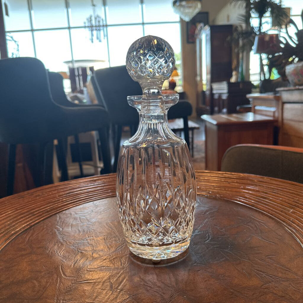 Waterford Etched Crystal Decanter - 4X10.5H