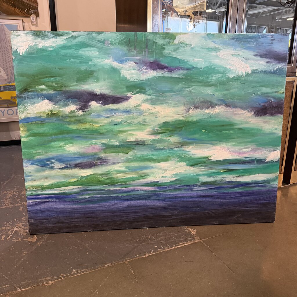 Tulmultous Surf by Gerrit Greve - Original Art - 36X1X24H