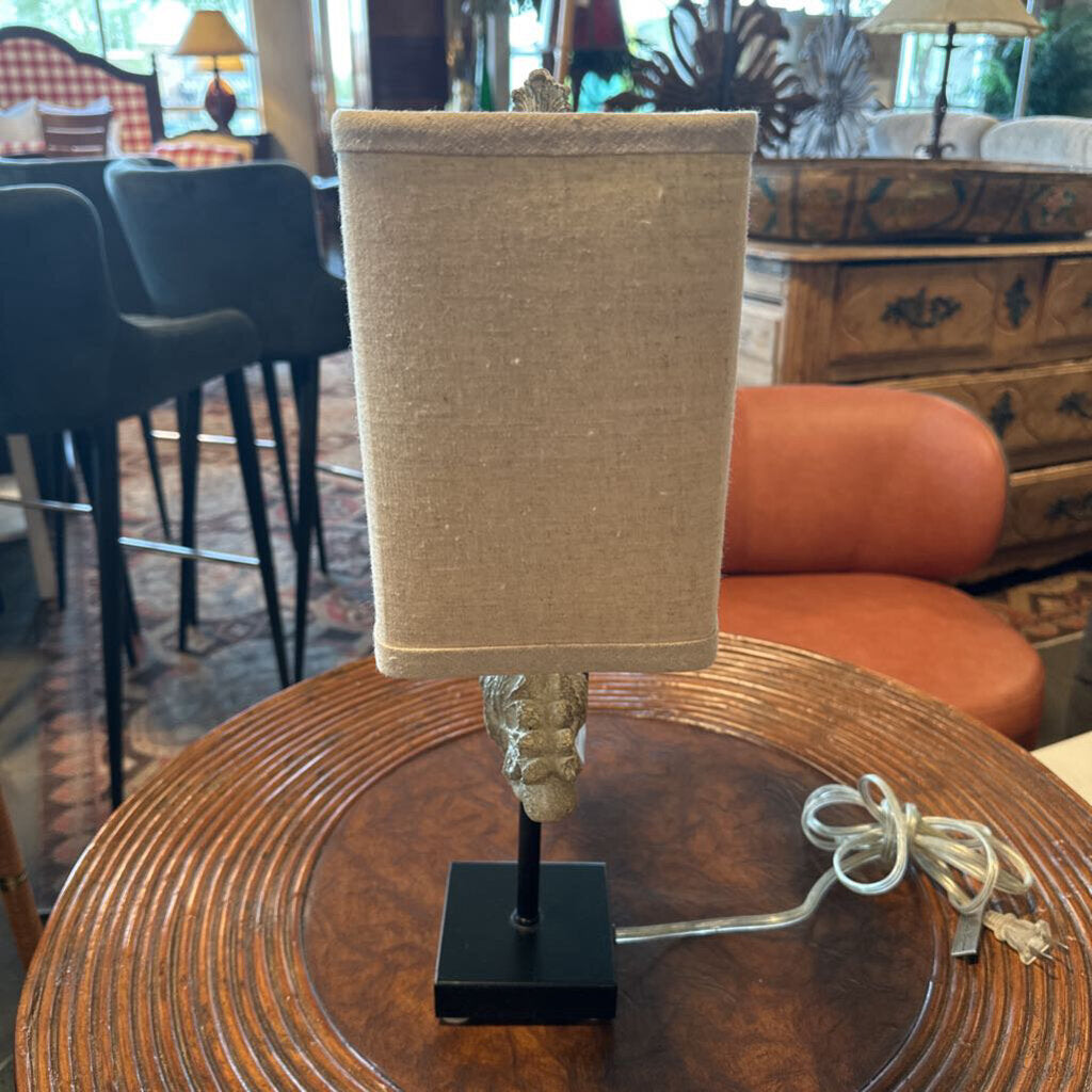Barbara Cosgrove Sculpture Flower Lamp - 11X5X19H