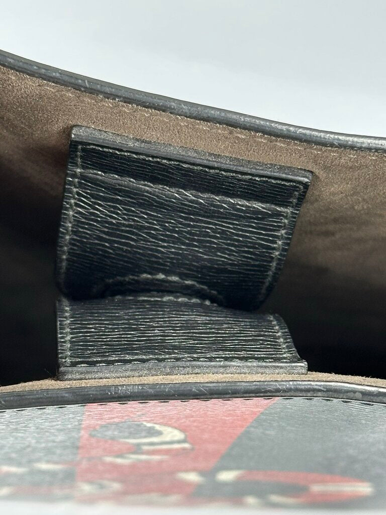 Gucci Calfskin Kingsnake Print Tote